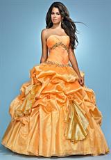 2012 Organza Landa Pageant Dress AQ03